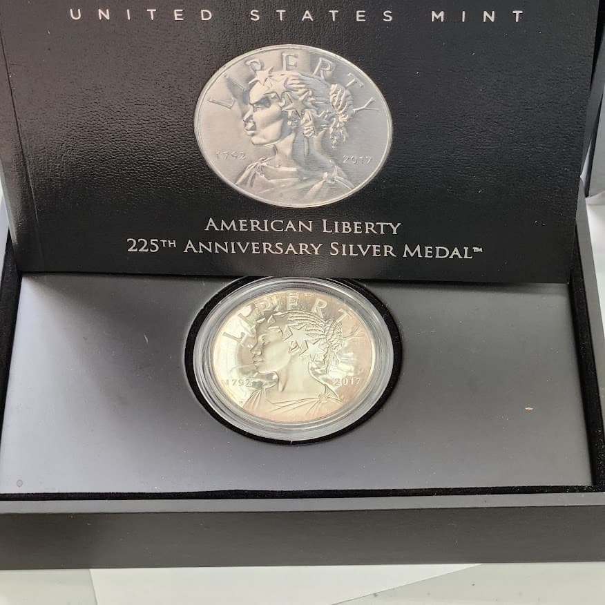 2017 P American Liberty Proof Silver Medal 225th Anniversary in OGP