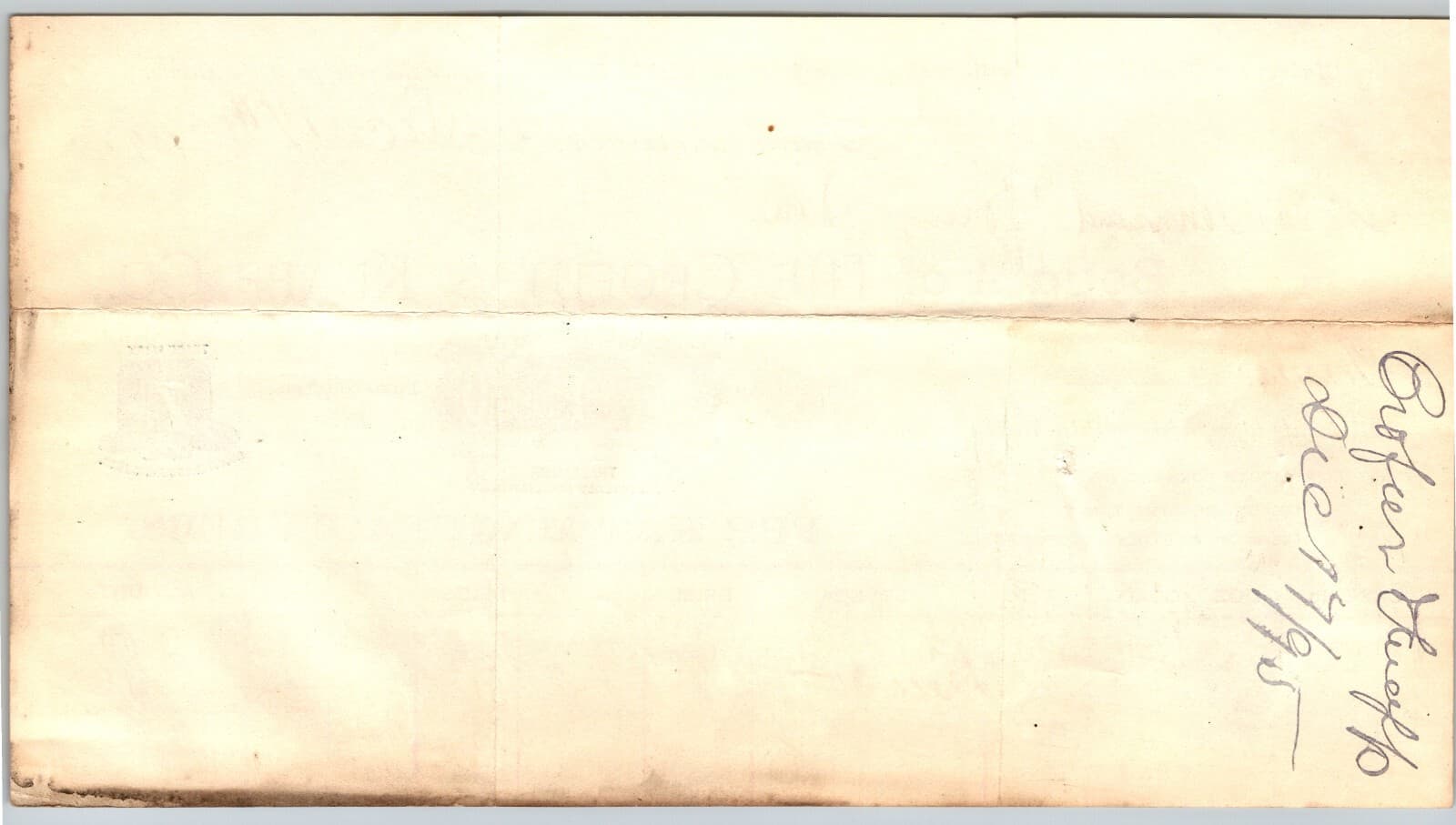 Crofut & Knapp C&K Norwalk, CT Fur Hat Manufacturers 1895 Billhead Scarce 2