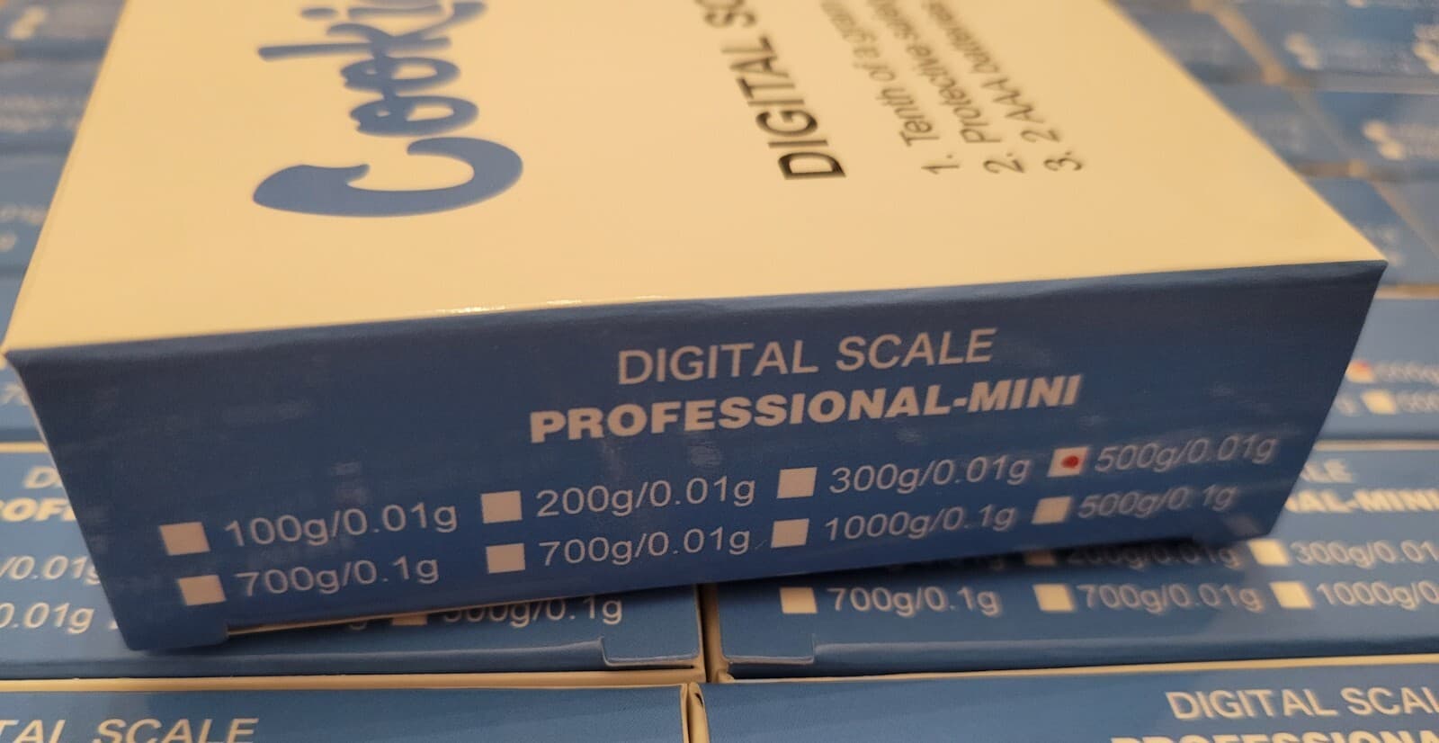 Cookies Mini Scale 500g x 0.01g Blue NEW SEALED g ct ozt oz dwt ti gn 2