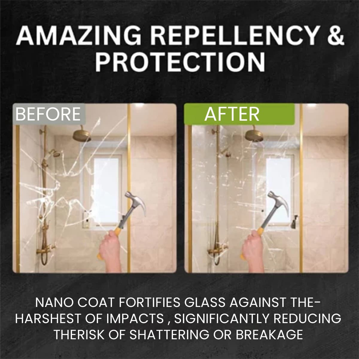 1pc Nano Coat One Way Mirror for Windows,Monitor Rooms,Car Rearview Mirror 4