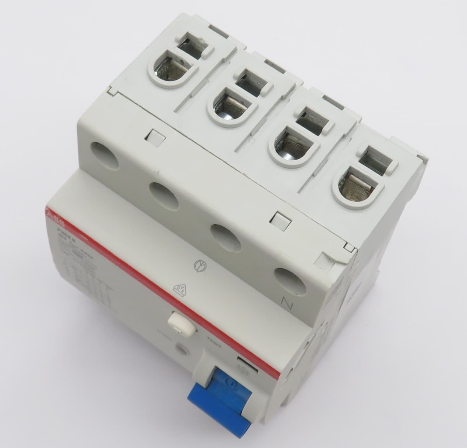 ABB F204 B-40/0.03 FI Circuit Breaker Type B All Current Sensitive 40A 30mA 4 Pole 5