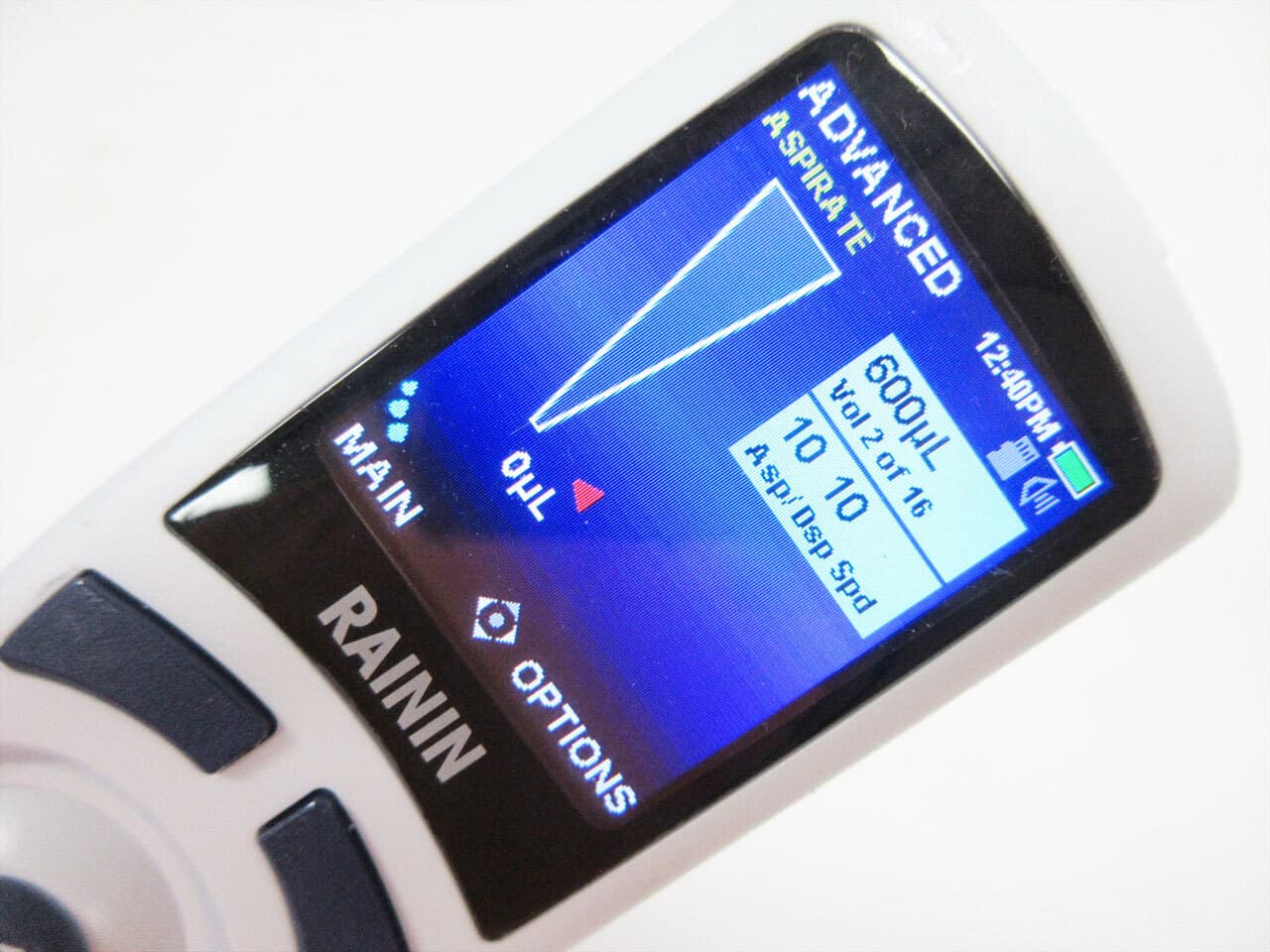 RAININ E8-1200XLS+ 17014498 8 CHANNEL ELECTRIC PIPETTE 100 - 1200 LTS E4 XLS 3