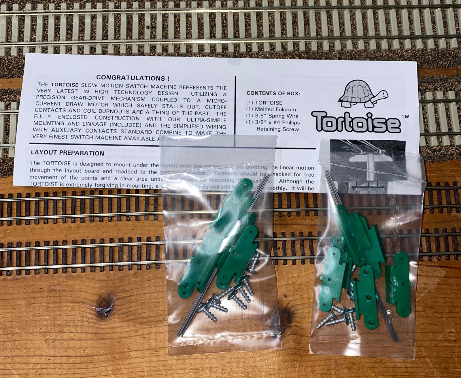 Circuitron 800-6006 Tortoise Switch Machine 6-Pack for N/HO Model Railroads 3