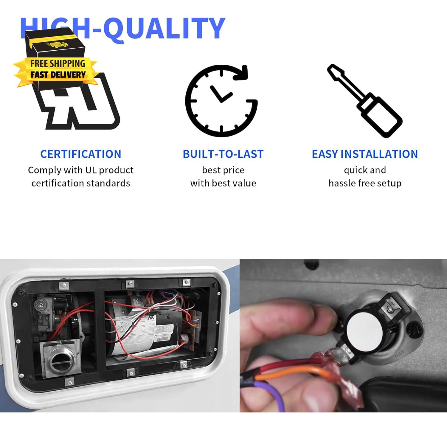 31091 Limit Switch Replacement 190℉ High Temperature Limit Switch for Atwood/Hyd 3