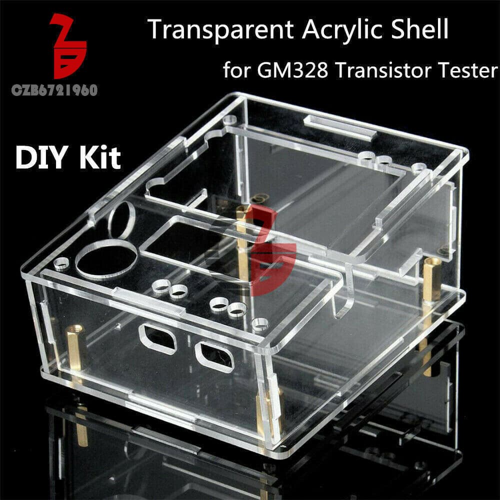 Mega328 Transistor Tester TFT LCR Capacitance ESR Meter Kit Frequency Signal DIY