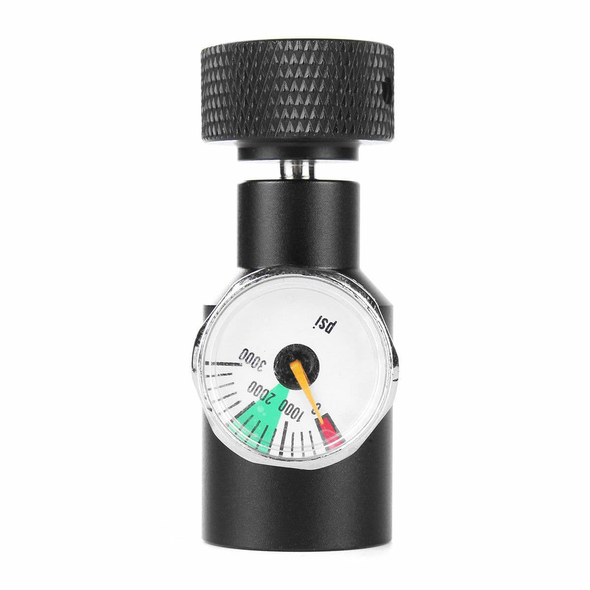 Paintball Co2 Adapter Air Regulator Fill Station On/Off 3000psi Gauge 1/8 NPT 6