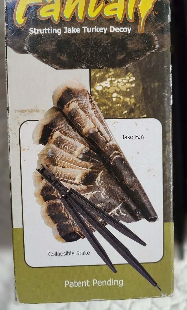 Flambeau Jakester Fantail Strutting Jake Turkey Tail Decoy With Ground Stakes Ne 6