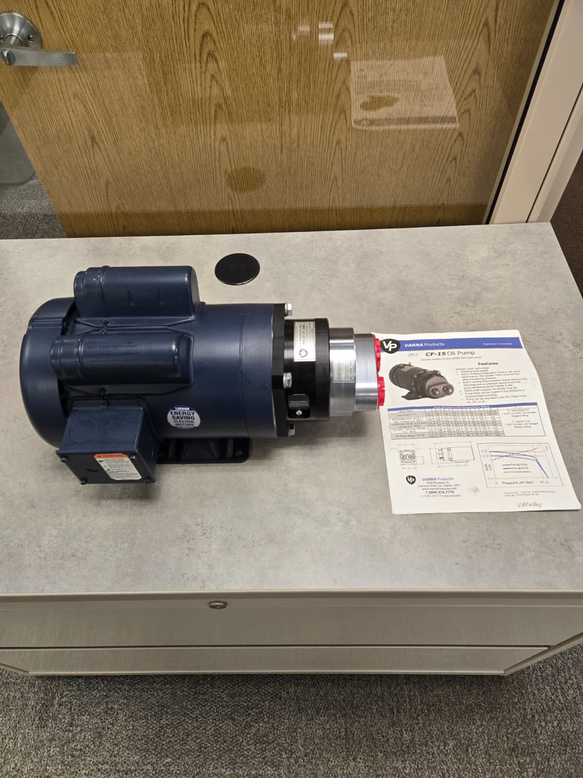 VARNA CF-15 OIL / PRE LUBE PUMP 6