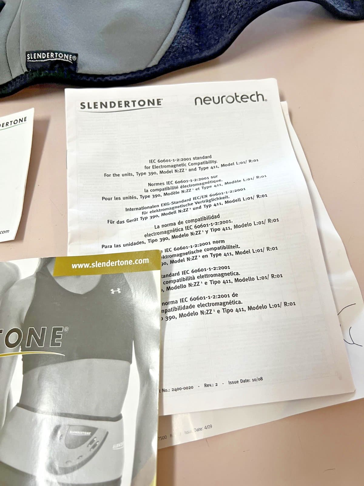 Slendertone Flex Abdominal Training System, lightly used, EUC 4