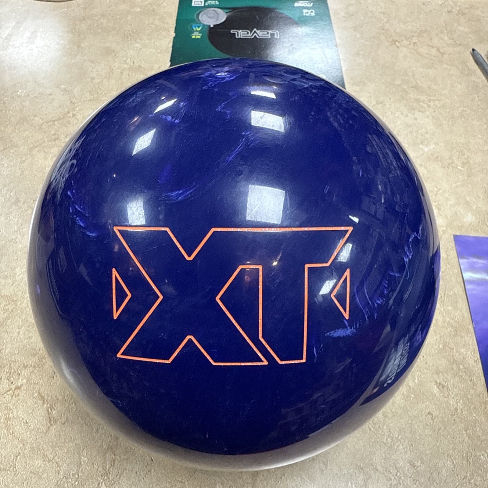 14lb Storm The Code II 1st Quality Overseas International Bowling Ball RARE NEW! 4