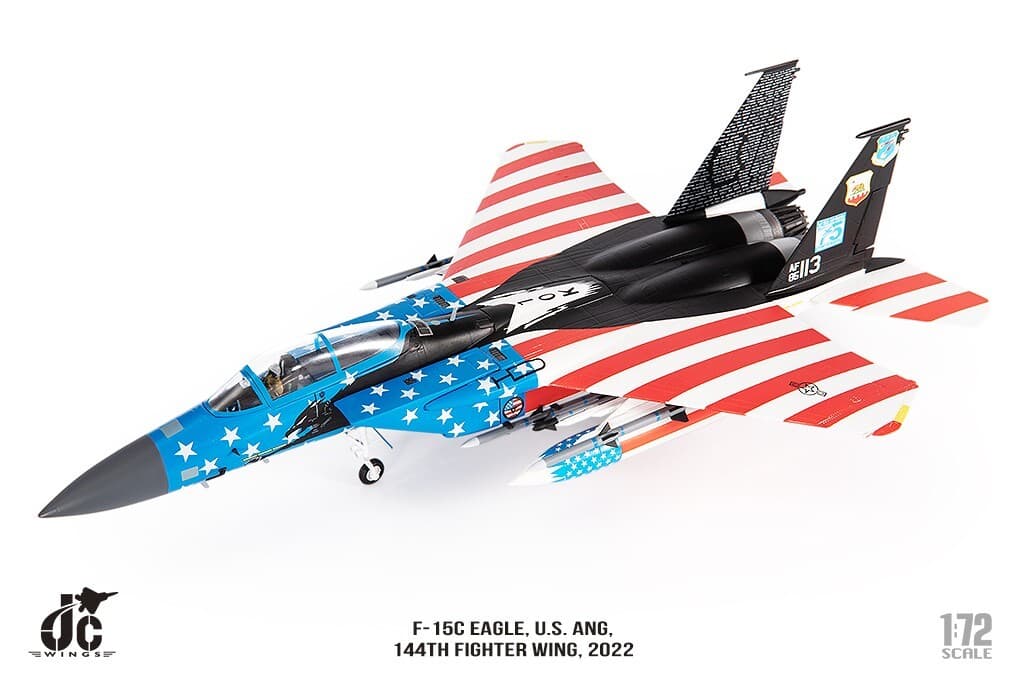 F-15C Eagle, US ANG, 144th Fighter Wing, 2022, 1/72, JCW-72-F15-029 6