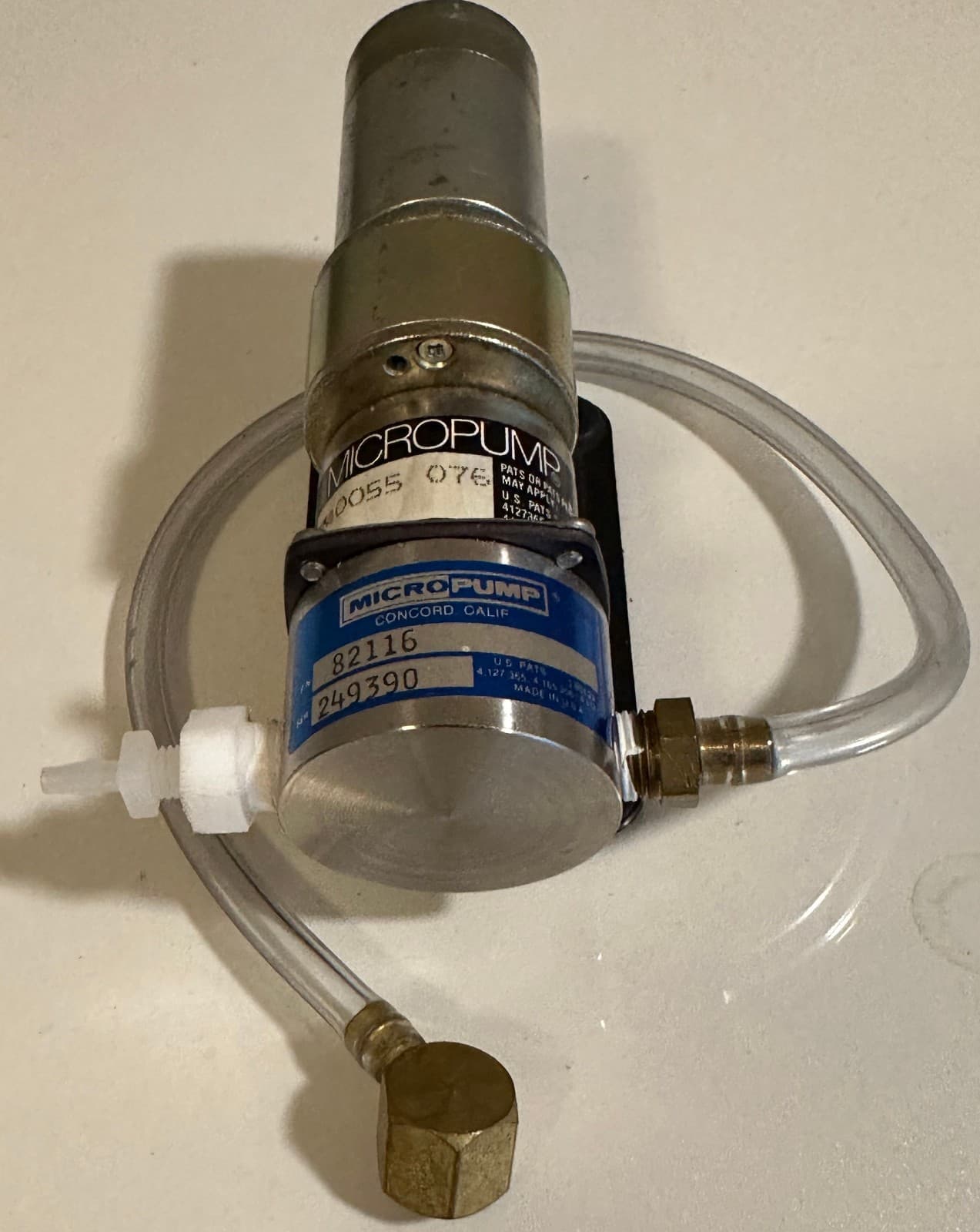 MICROPUMP p/n 40055  Precision Variable Speed Low-Flow Pump 100-500 RPM, 0-24 VD 2