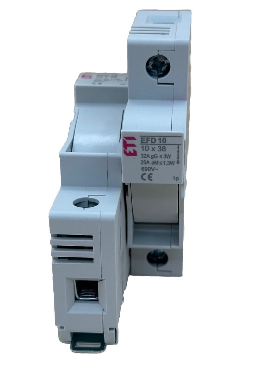 *Lot of 2* ETI EFD 10 1P 10 x 38 32A Fuse Switch Load Disconnector *New* 2