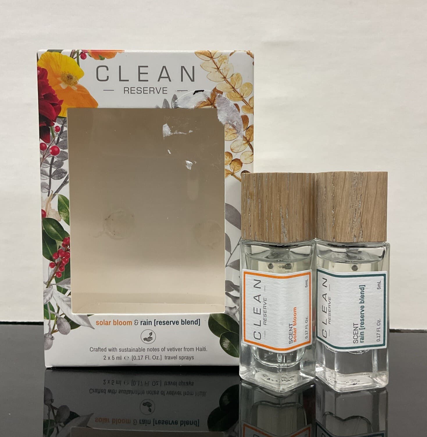 Clean Reserve Solar Bloom & Rain Eau De Parfum 2 x 5 Ml/ 0.17 Oz, As Pictured. 4