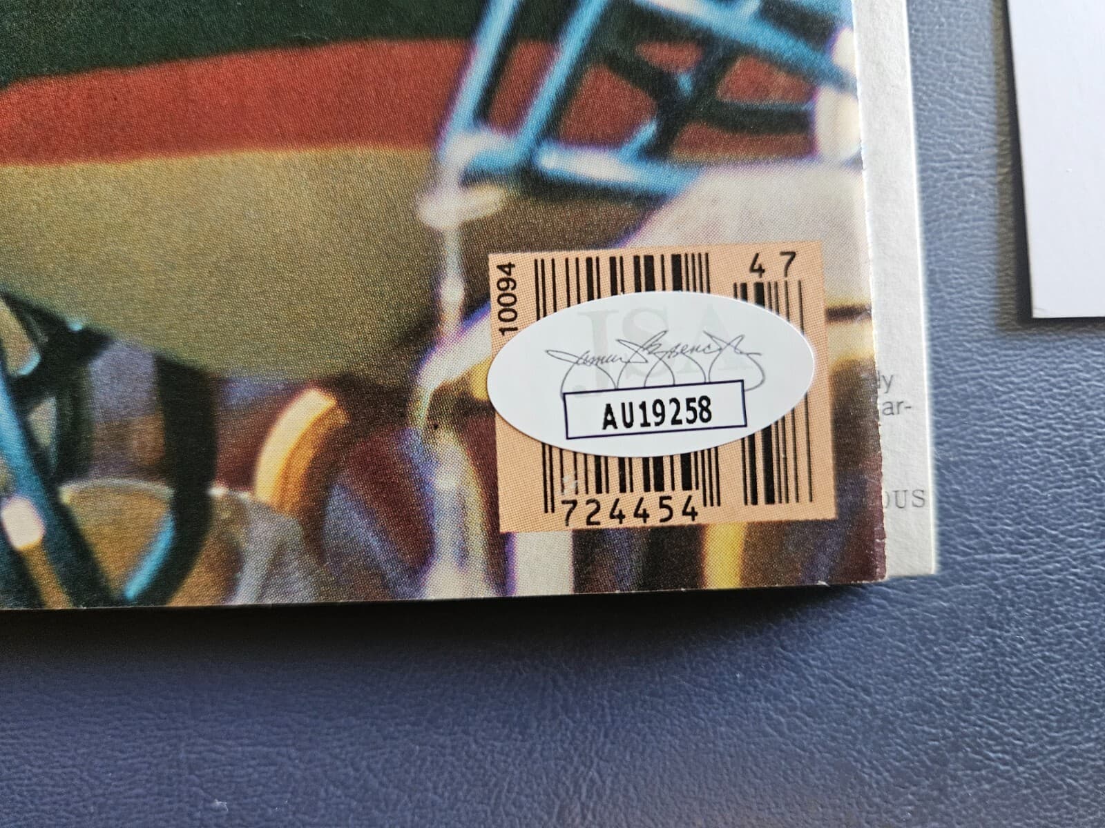 MARK DUPER "#85" Signed 11/19/84 Sports Illustrated Magazine - JSA COA & Ticket 3