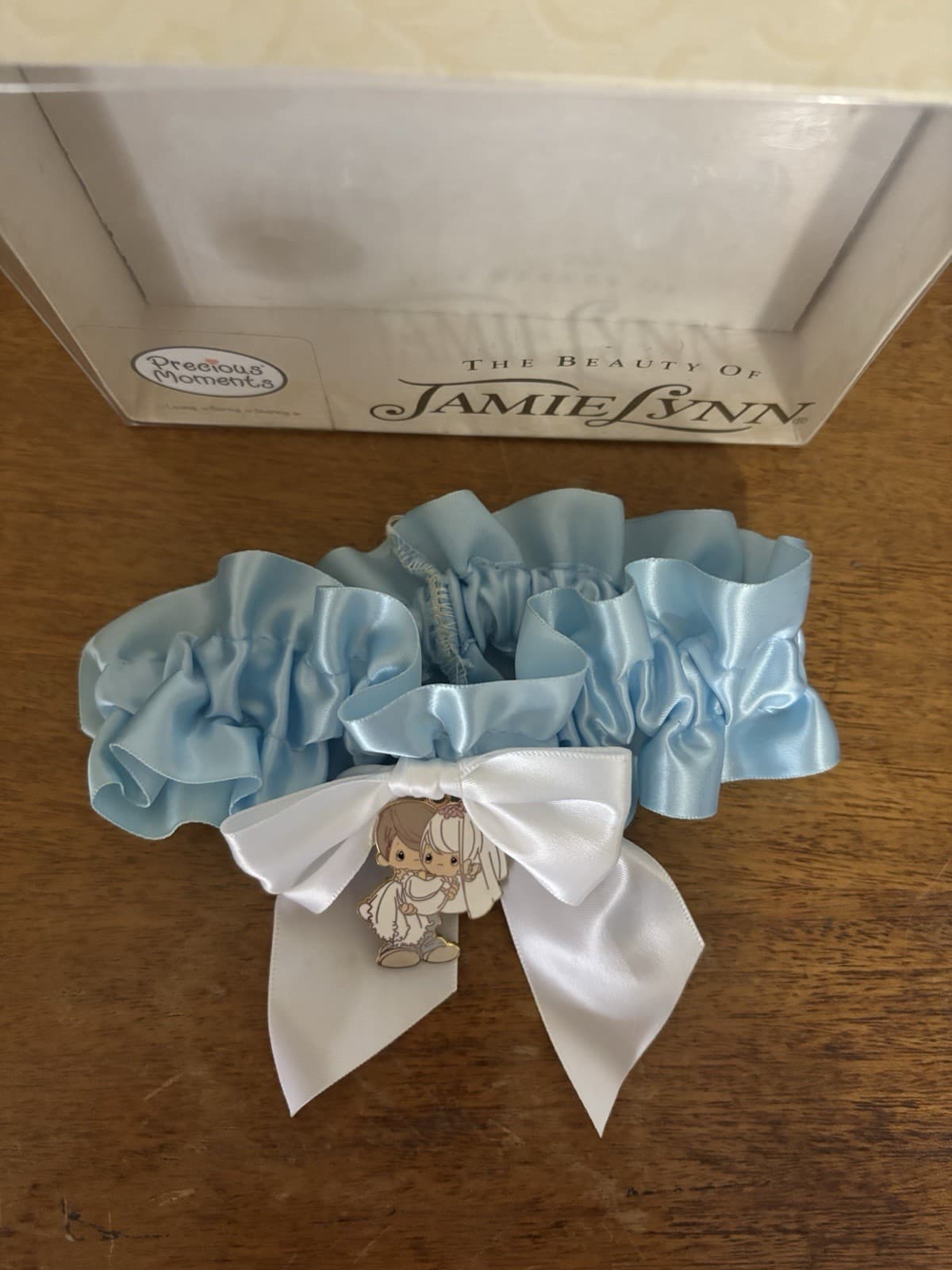 Precious Moments Garter Blue 2002 ￼ 2