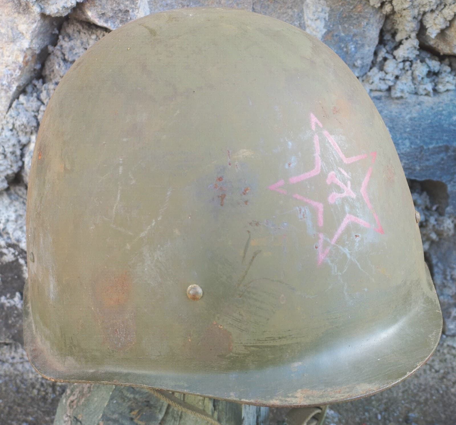 Helmet Steel SSh-40 WW2 Original Russian RKKA Red Army 6