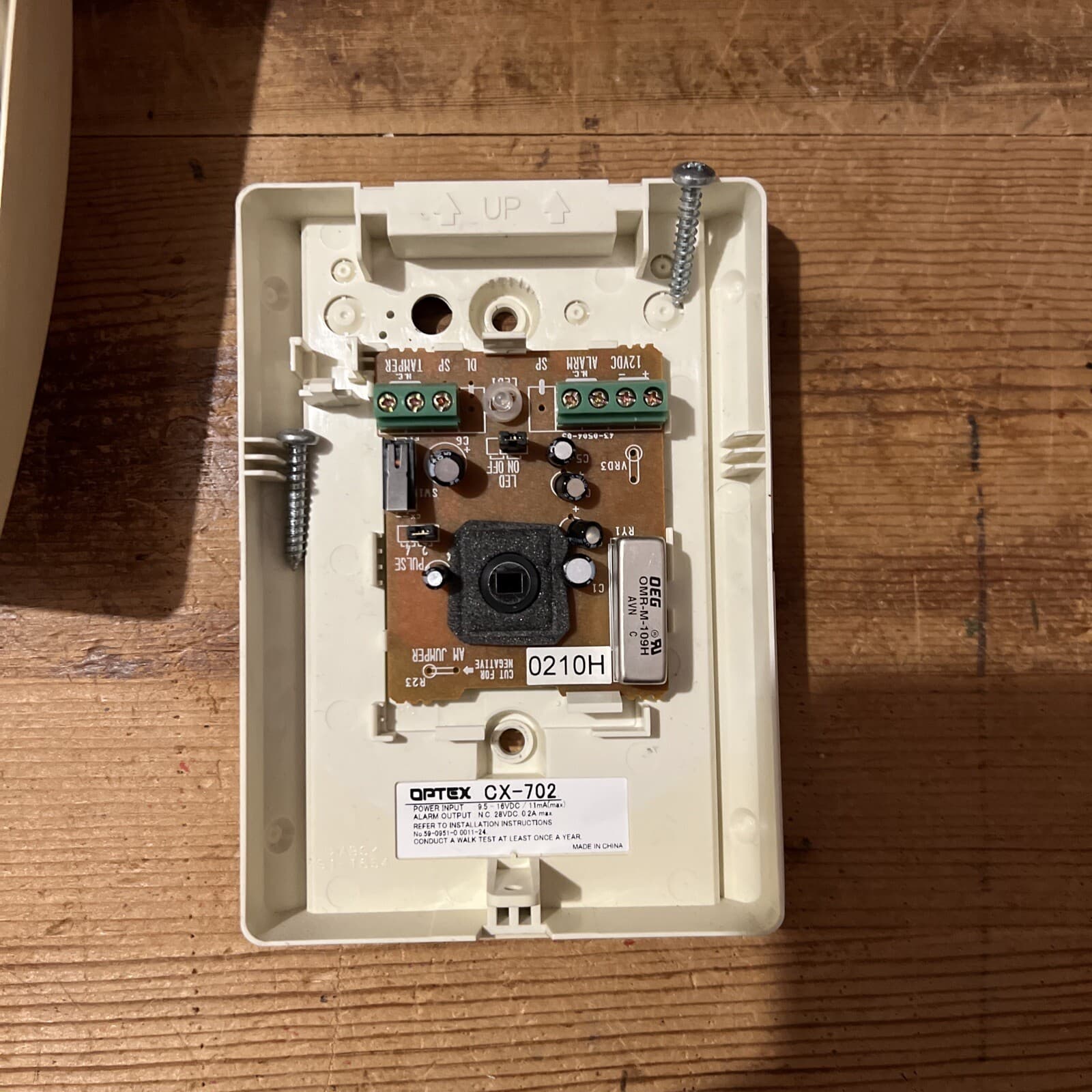 Optex Long Range Motion Detector CX-702  Tested & Working 3