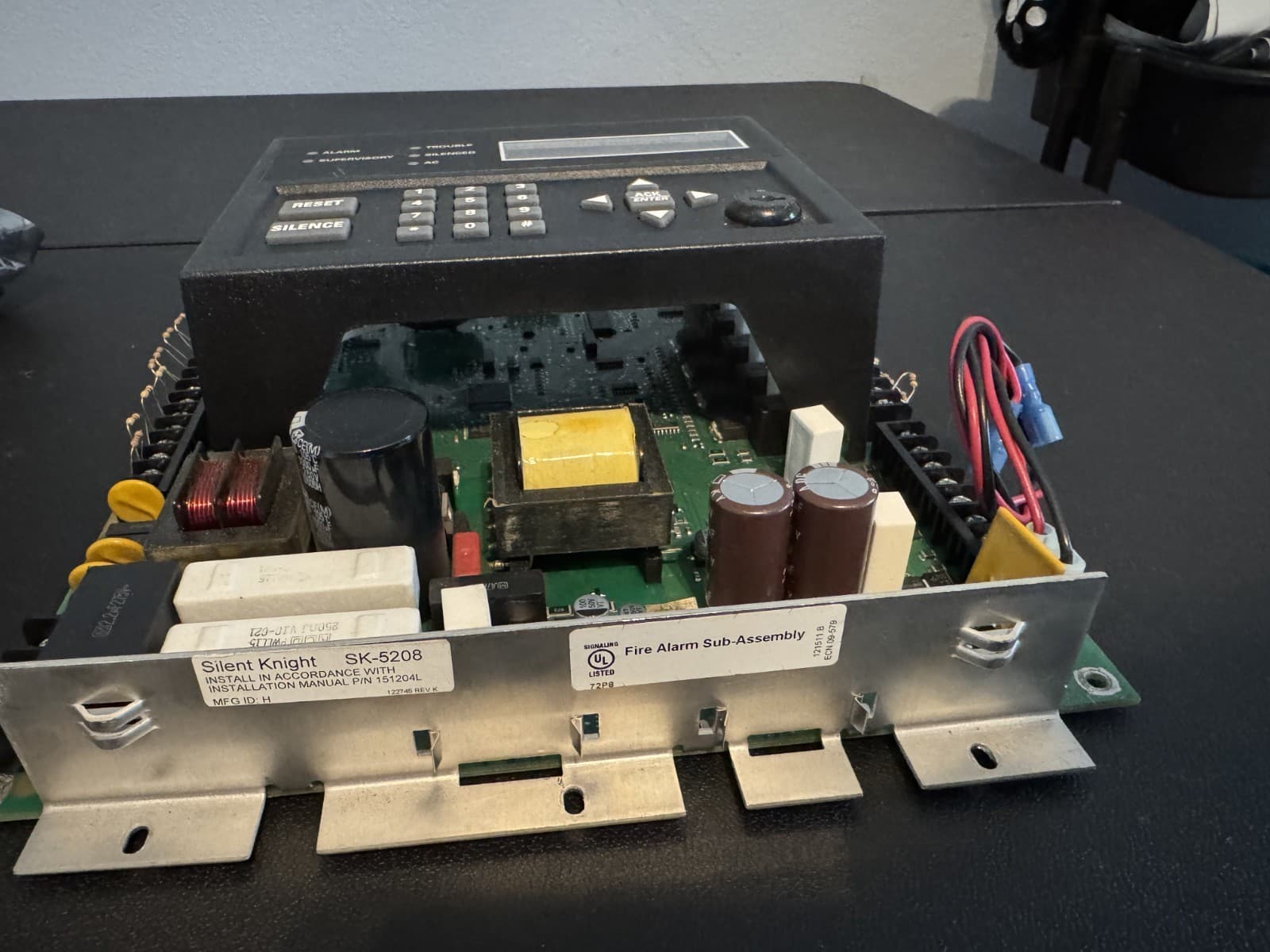 Silent Knight 5208 Board (SK-5208BD) Refurbished & Tested Working!! 2