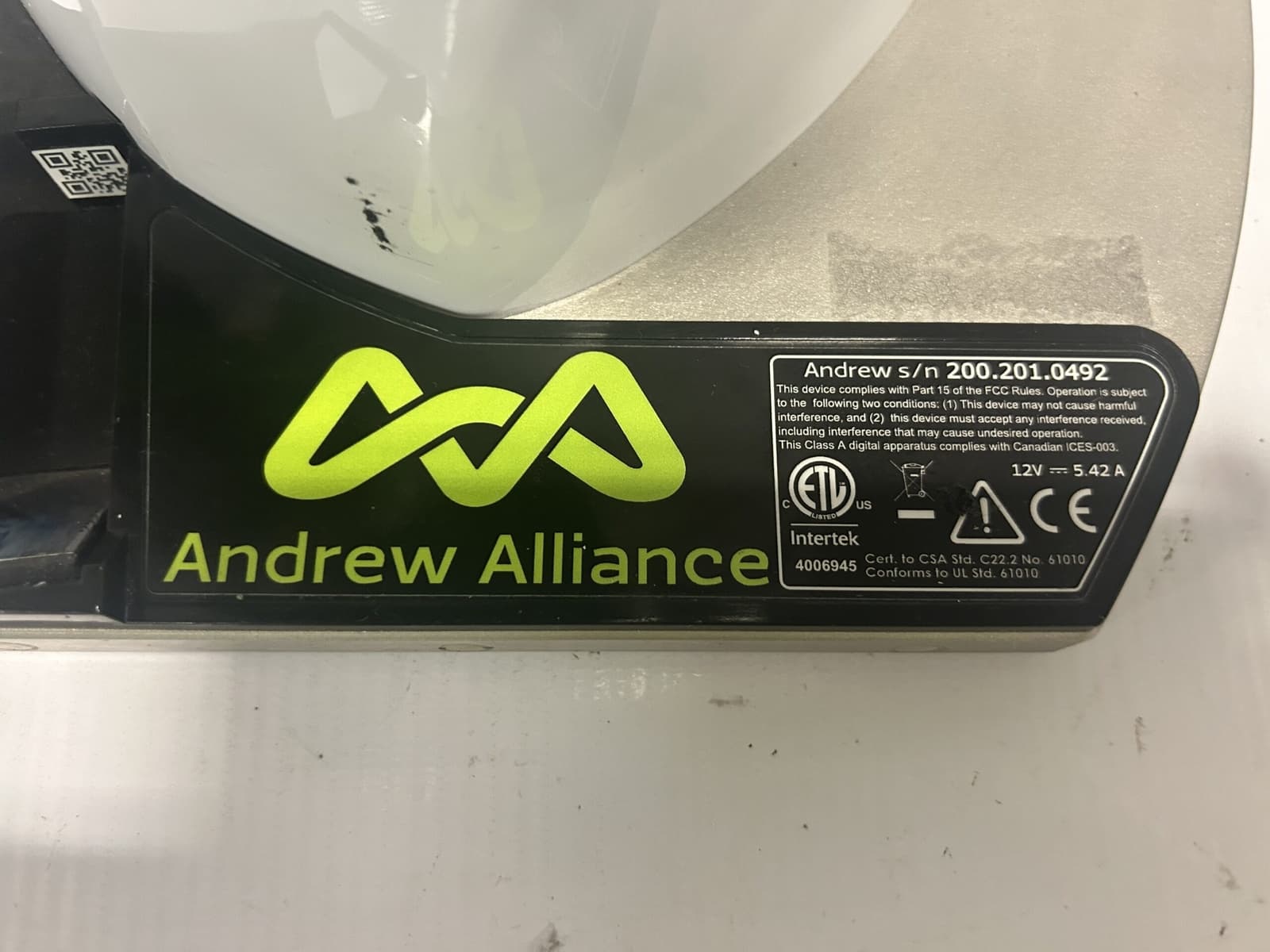 ANDREW ALLIANCE LABORATORY PIPETTING ROBOT 2