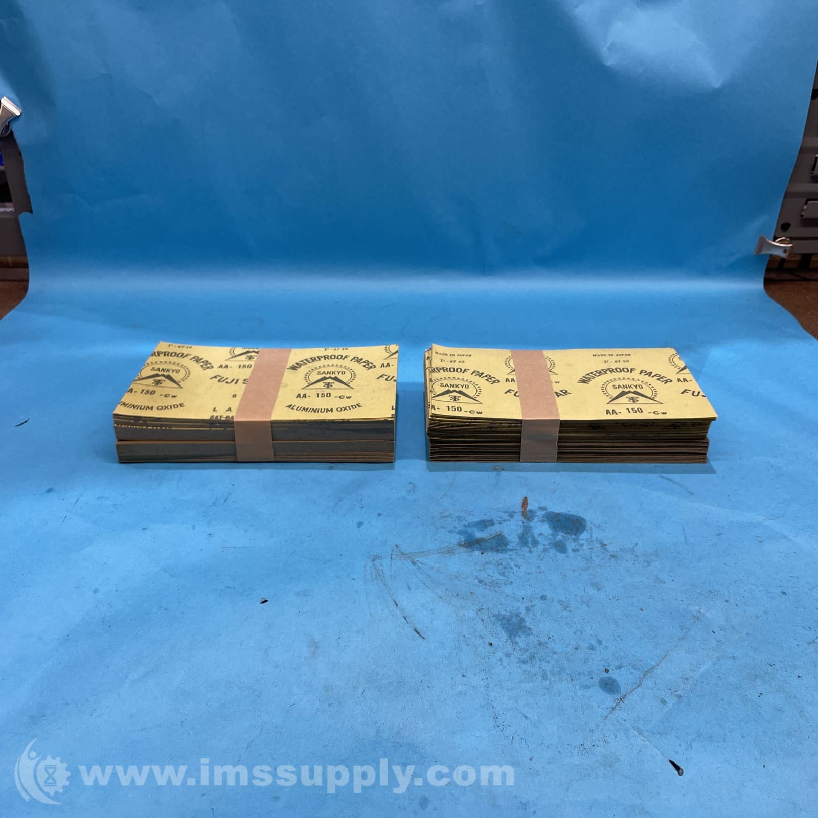 Sankyo Rikagaku LACS 150 1/2 Box of 100 Waterproof Abrasive Paper FNOB 4