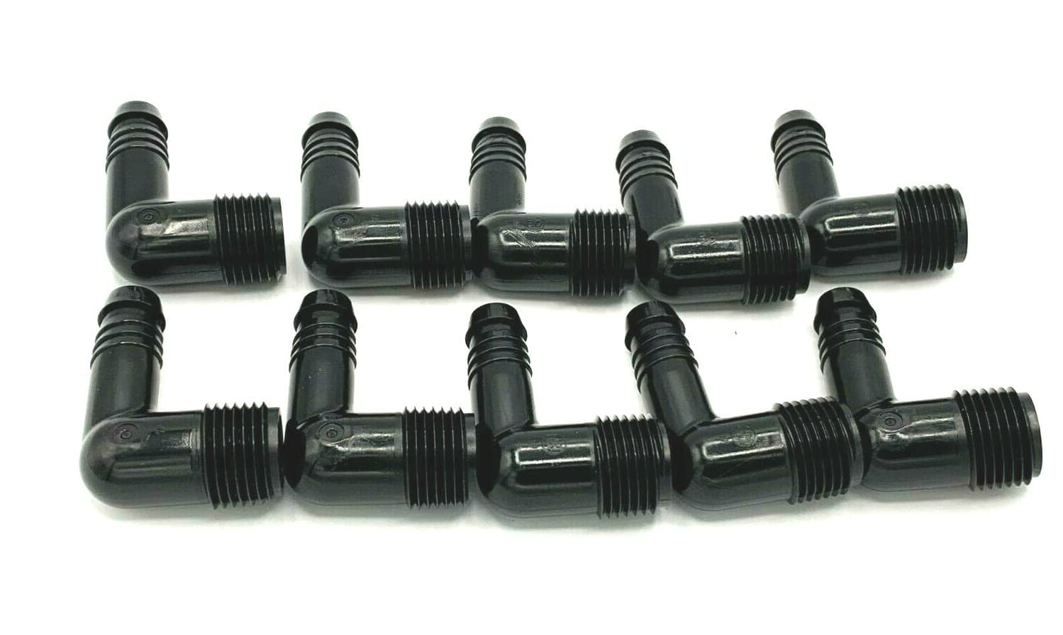 Rain Bird 1/2” Male 3/8" Elbow Spiral EZ Swing / Funny Pipe Fitting 1 to 50 Pcs