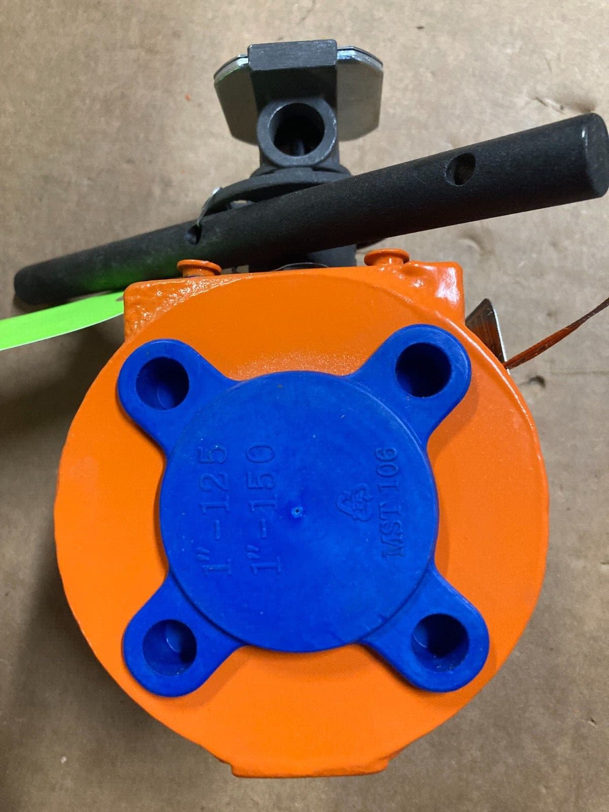 Xomox 9RB708 1" Class 150 Body DI/PFA Seat/Liner PFA Max Temp 400F 204C 6