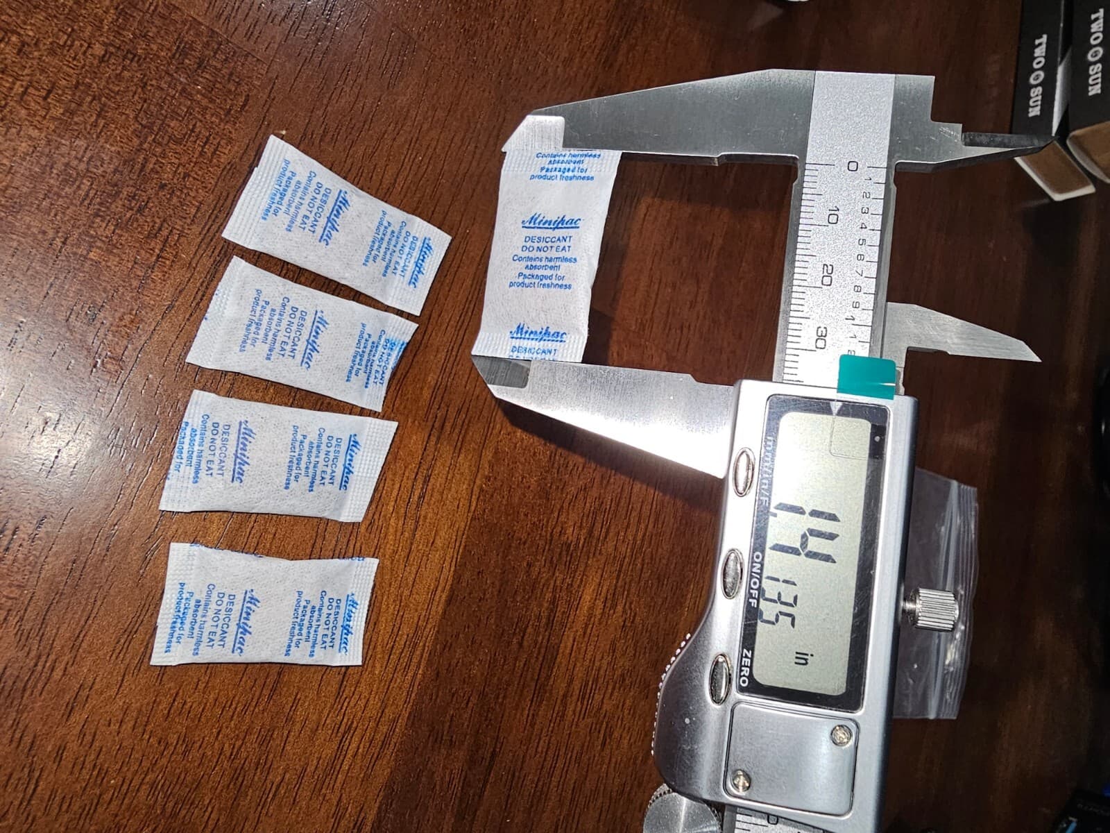 5 Packet Silica Desiccant Zero Tolerance Chris Reeve Rick Hinderer knife collect 4