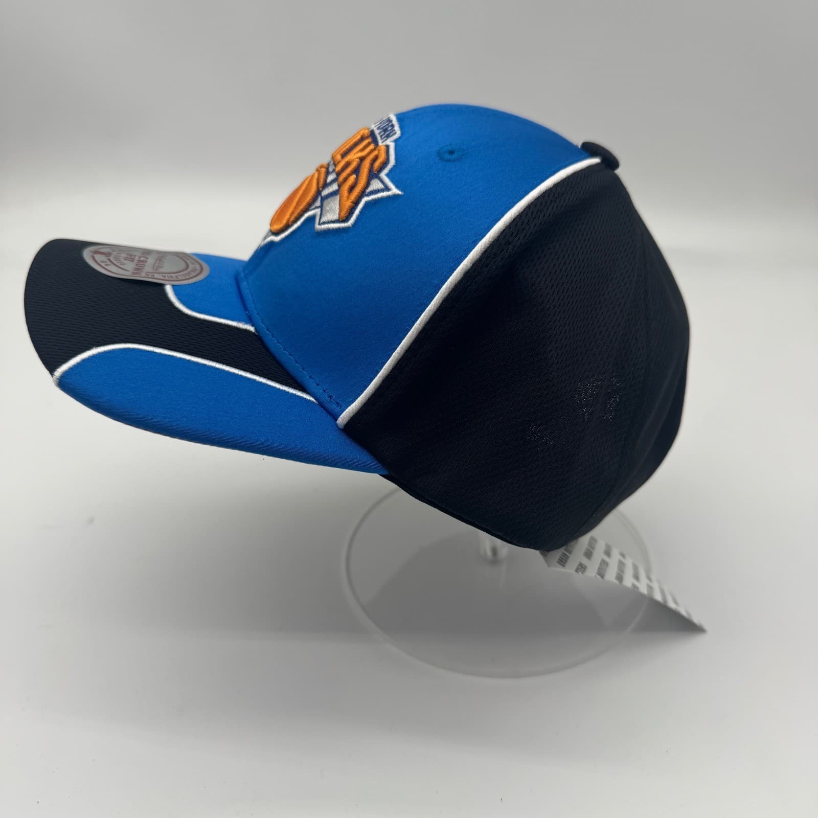 Mitchell & Ness NBA Knicks Snapback Hat Pro Crown Fit Structured Basketball NEW 3