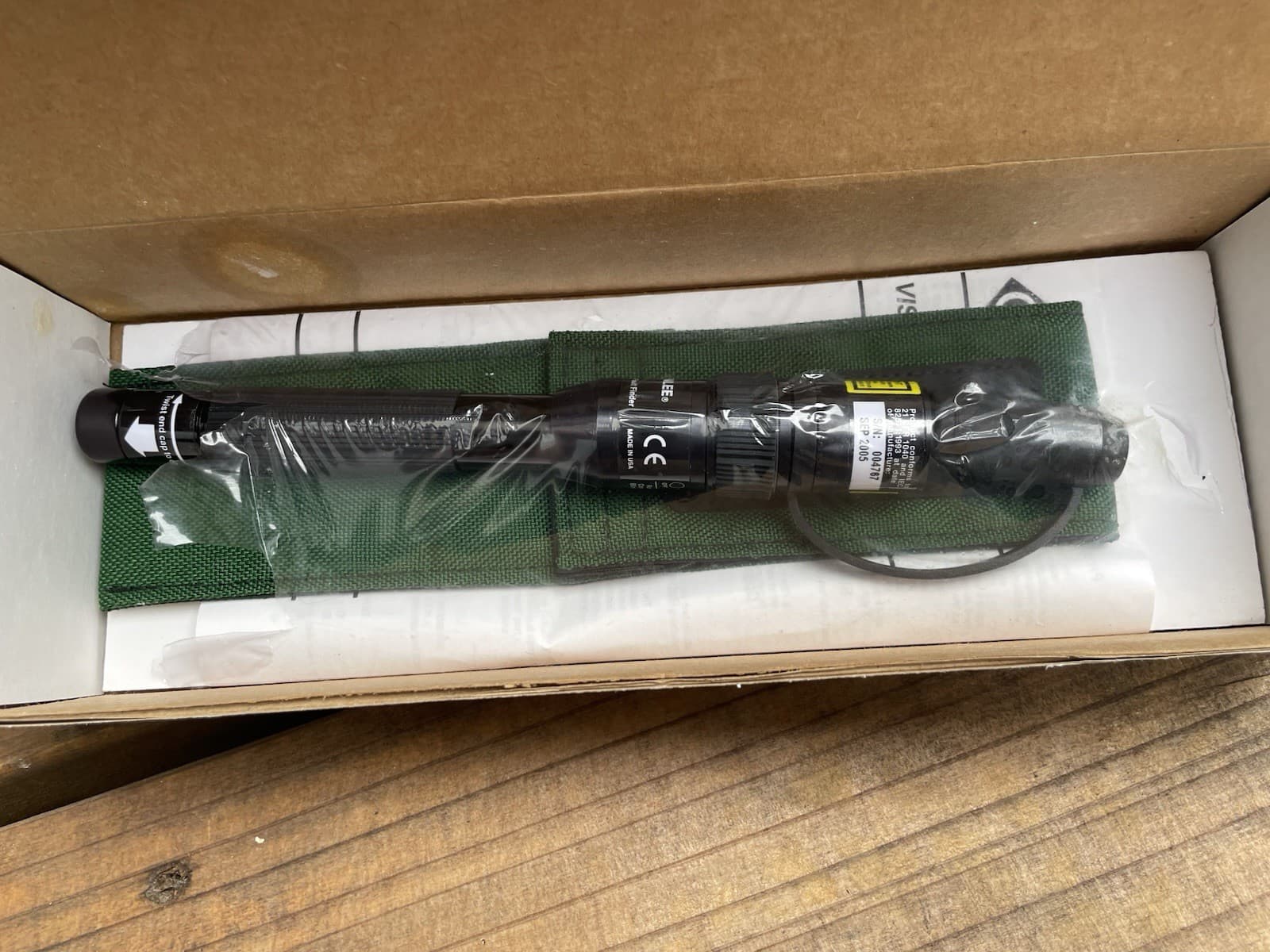 NEW GREENLEE VISUAL FAULT FINDER LOCATOR 170XL 84501 635nm 2.0mW CLASS IIIa 2