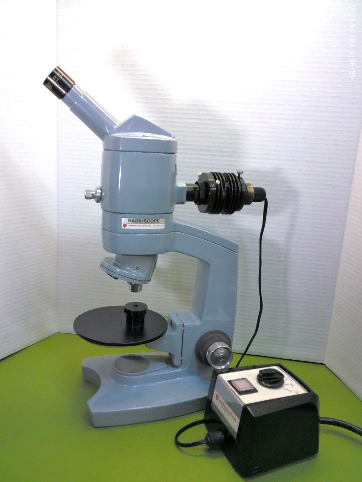 RADIUSCOPE AMERICAN OPTICAL MODEL # 11234 OPTOMETRY RADIUSGAUGE