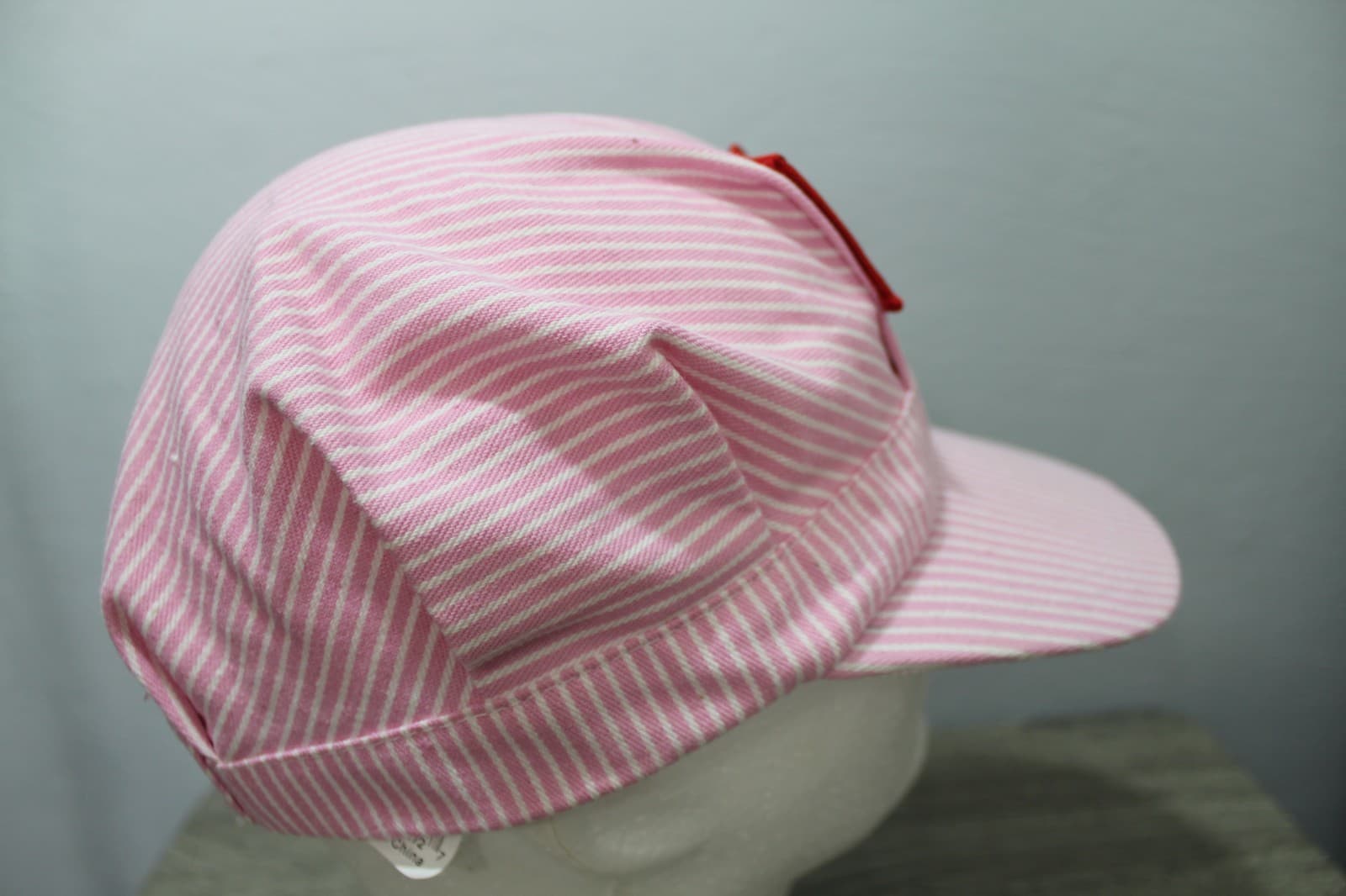 Riverside & Great Northern Railway Pink Striped Conductor Engineer Hat Youth 4