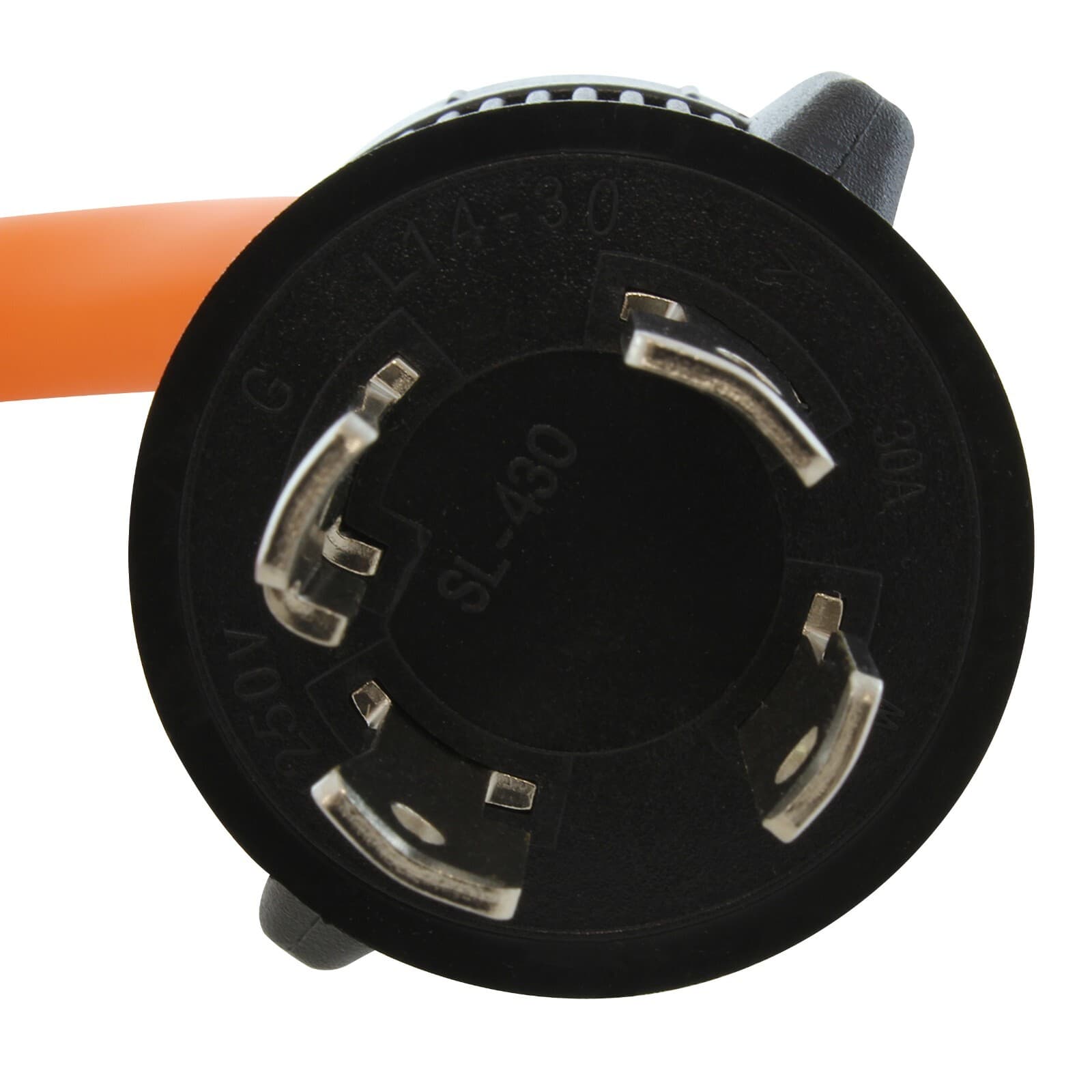 30 Amp NEMA L14-30 Male to 50 Amp NEMA 6-50 Female Adapter Cord by AC WORKS® 3