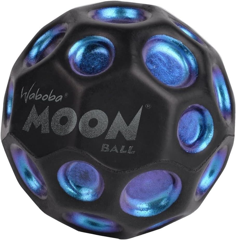 Waboba Dark Side of the Moon Ball, Hyper Bouncing - Blue