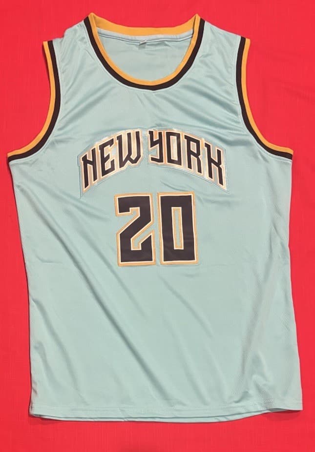 Sabrina Ionescu Nee York Liberty WNBA Autographed Signed Custom Jersey JSA 3