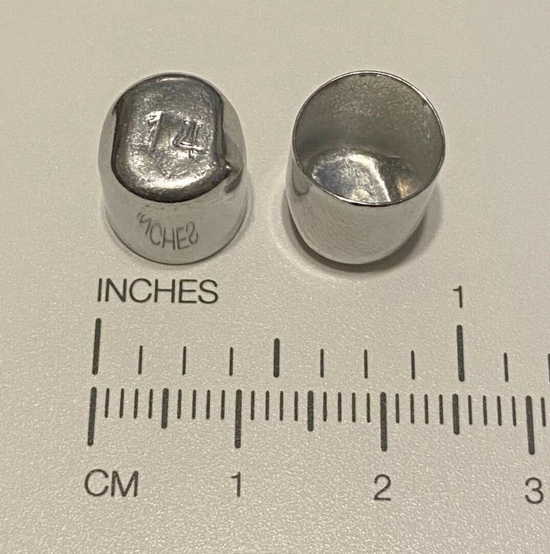 Dental Aluminum Shell Temporary Crowns Starter Kit - Asstd sizes #1-20 (100 pcs) 6