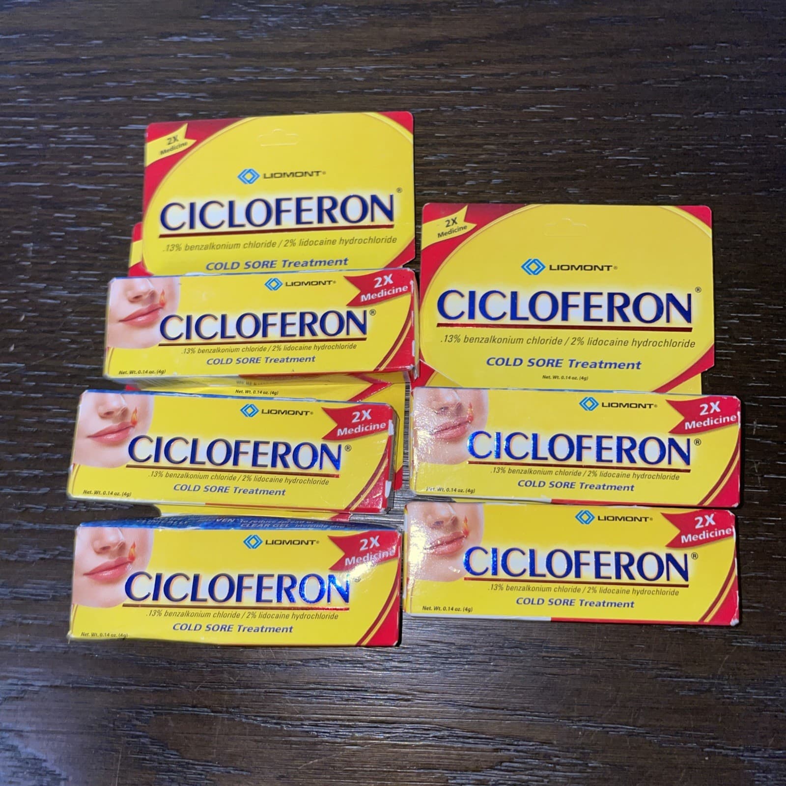 5 NEW Cold Sore Treatment Gel Clear 1 Tube of 0.14 Oz Best by 11/30/2025 Lot