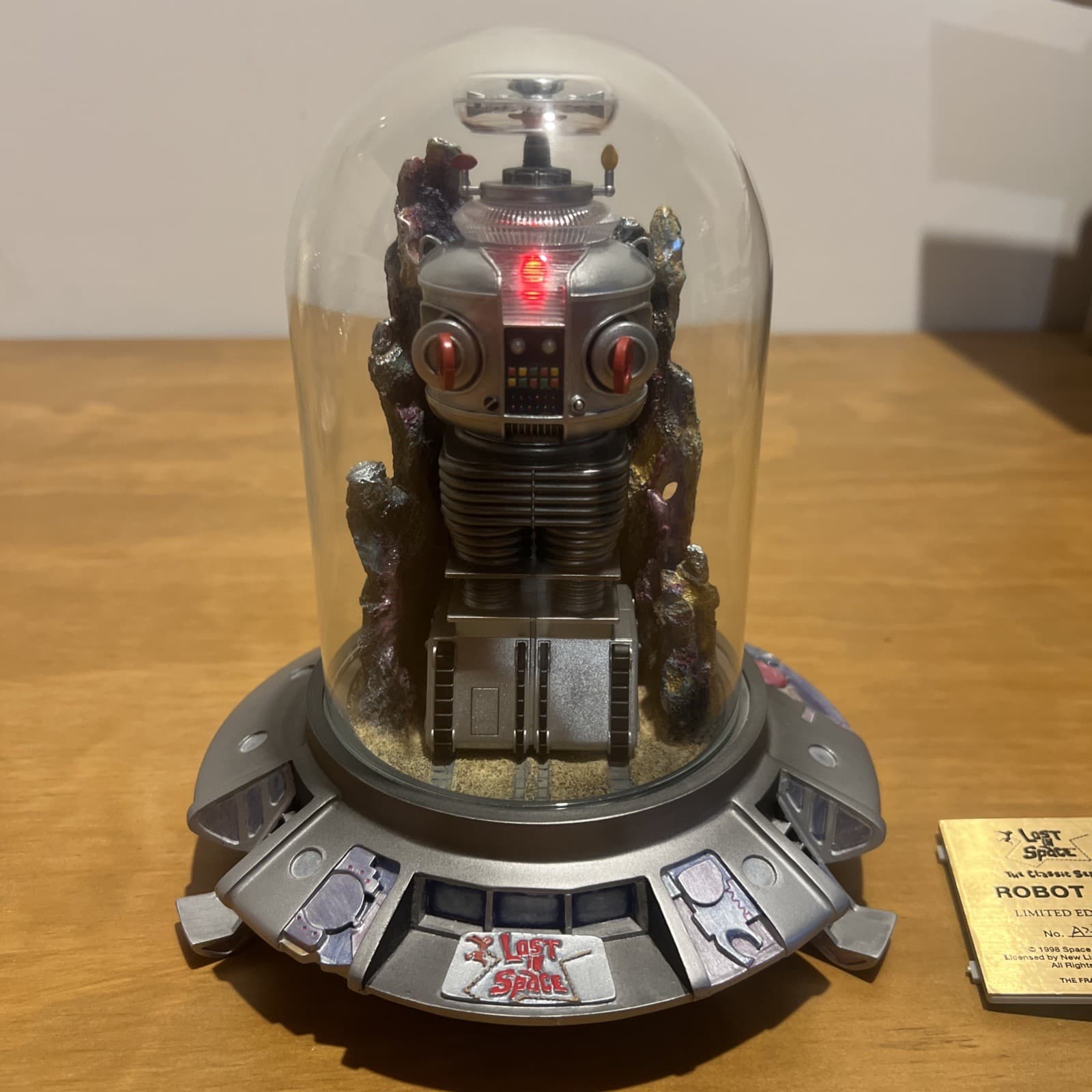 LOST IN SPACE B9 ROBOT  - Talking Domed Figure - Tested Works - Limited Edition 2
