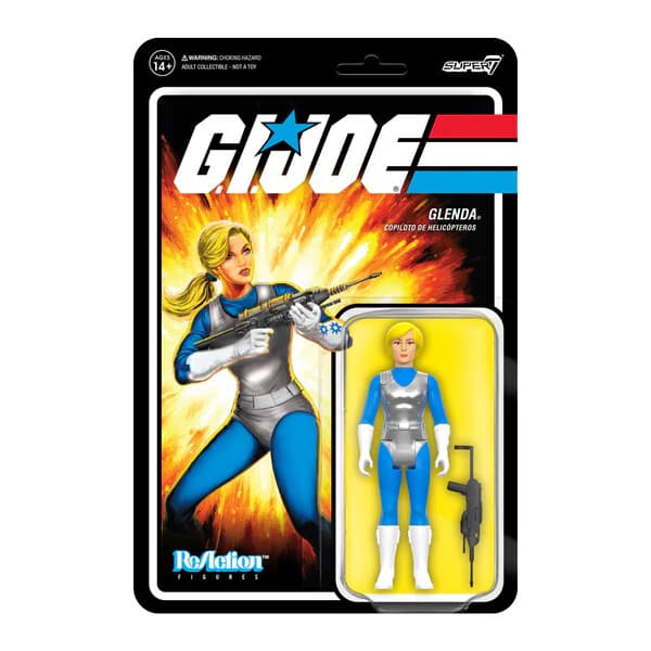 Glenda G.I. Joe Super7 Reaction Action Figure