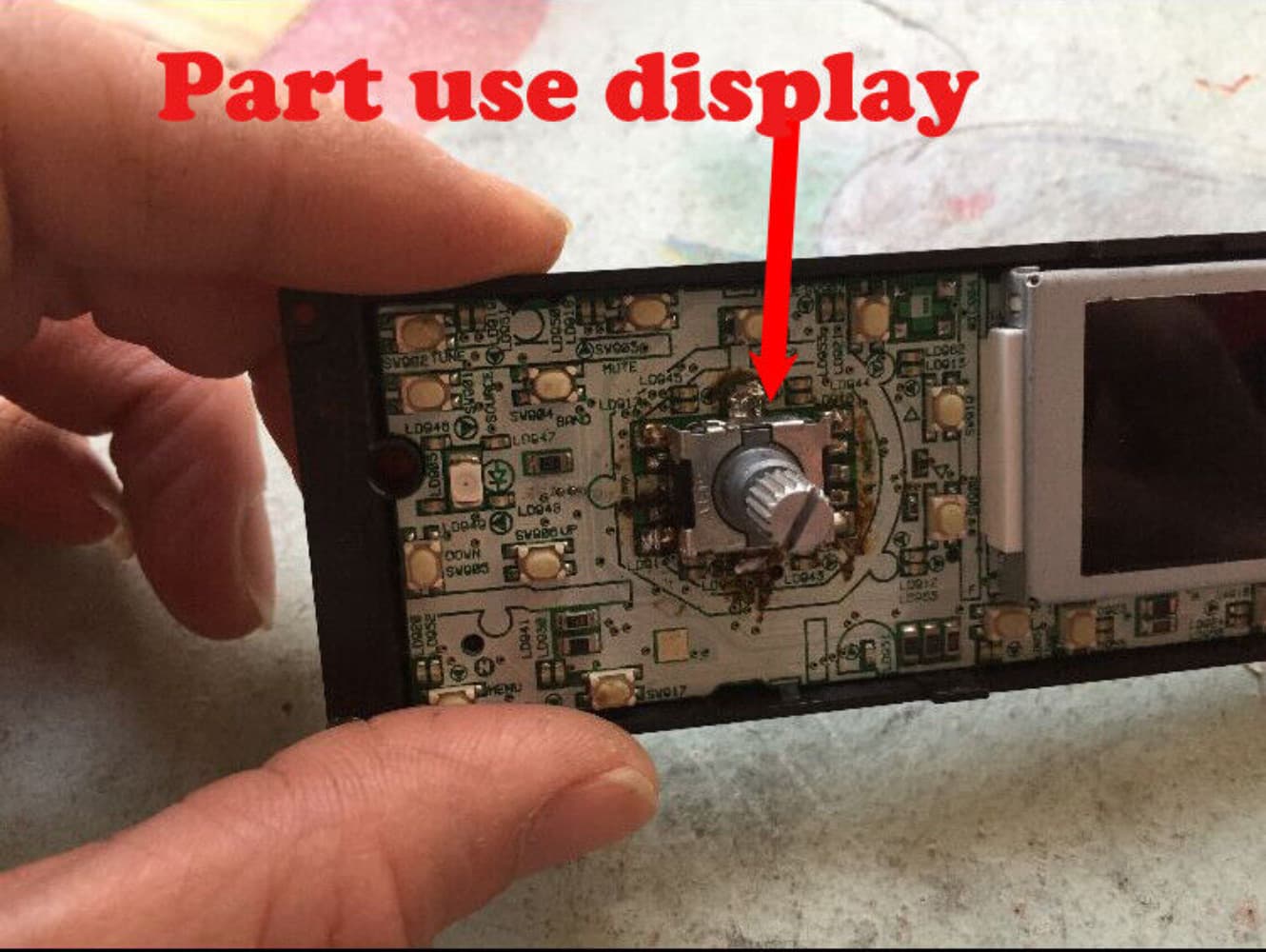 Alpine CD Audio Volume Adjustment Switch Knob Encoder SMD ALPS - 1pc Replacement 5