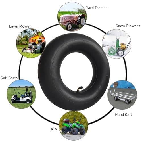 2x 13x5.00-6 Inner Tube Bent Valve for ATV Go Kart Lawn Mowers Snow Blowers Gene 2