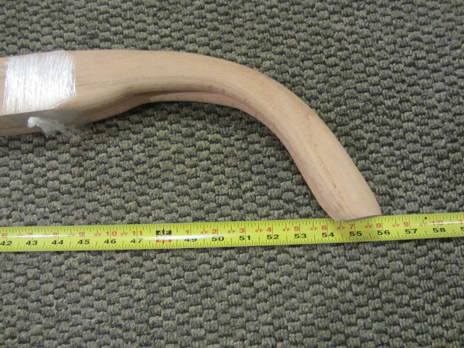 NEW STEAM BENT OAK WOOD HORSE DRAWN WALK BEHIND PLANTER PLOW IMPLEMENT HANDLES 3