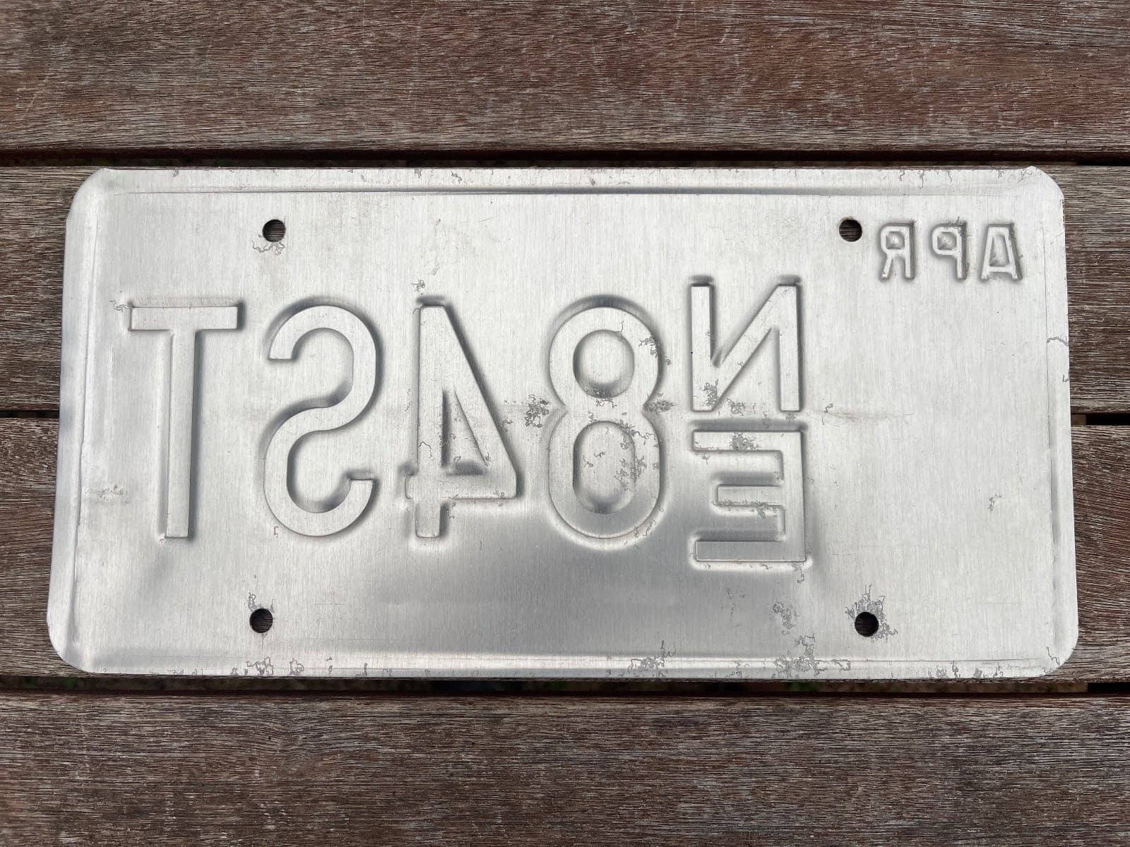 2020s Ma New England Patriots Football 5x Champion Graphic License Plate NE 84ST 2