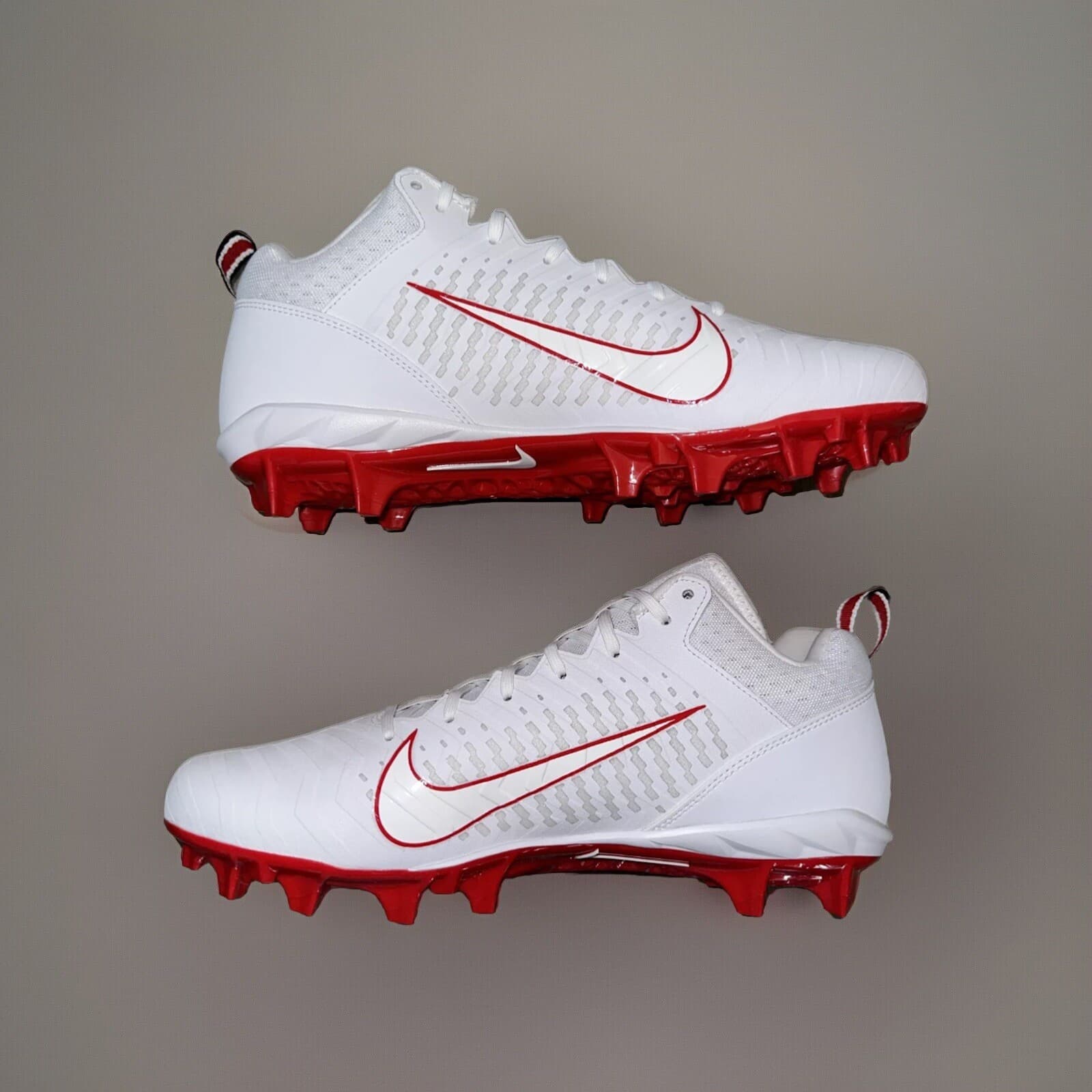 Nike Alpha Menace Pro 2 Low Football Cleats Ohio State White DO6374-105 Sz 16 5