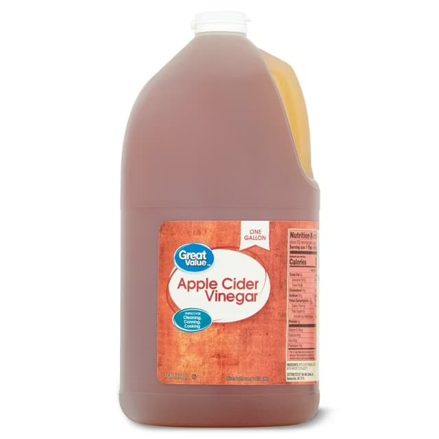 Great Value Apple Cider Vinegar, 128 fl oz [FREE AND FAST SHIPPING]