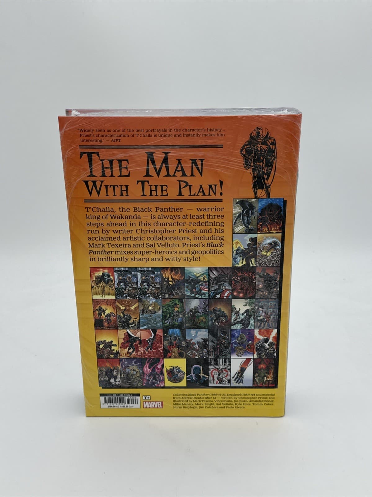 Black Panther by Christopher Priest Omnibus Vol 1 DM Cover New Marvel HC Sealed 3