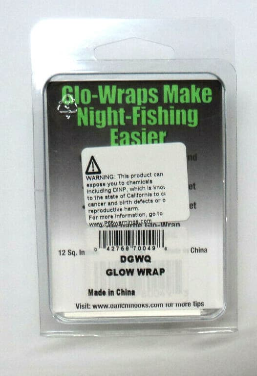 Daiichi Glo-Wrap Strike Indicator, 12 square inches  - TWO Packs #DGWQ 2