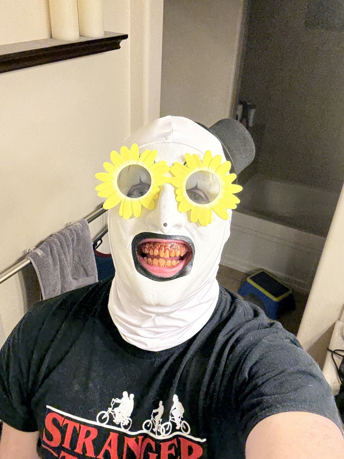 Custom Art The Clown Mask Finished by Mr Samhain Halloween Mask 5