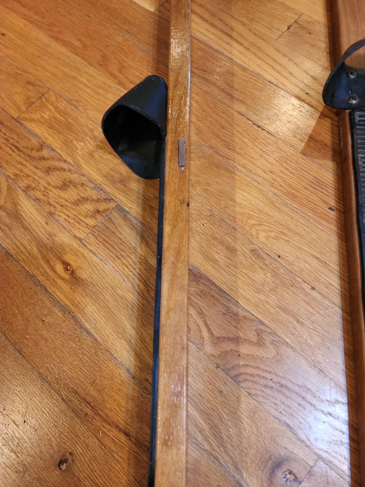 Vintage Nordic Track Wooden SKIS Nordictrack parts USED see pics  4