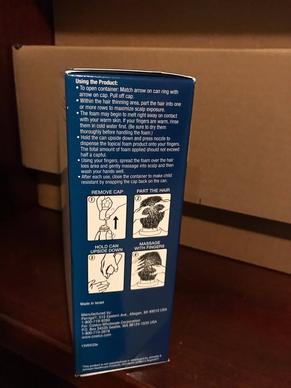 Kirkland Hair Regrowth Treatment 5% Minoxidil Foam for Men - 6 Months Supply 4